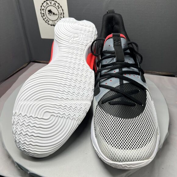 Under Armour Curry 7 UNDRTD 2019 Black Gray 3021258-100 Men Size 12.5 NEW main image 4